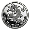 1988 1 oz Johnson Matthey Platinum Dragon Bullion Coin 1988 1 oz Johnson Matthey Platinum Dragon Bullion Coin