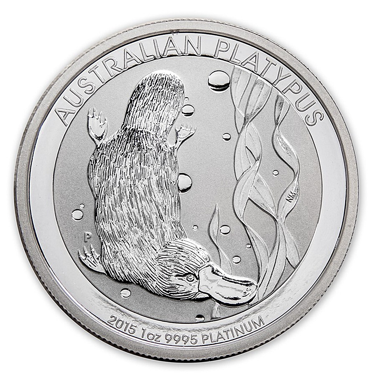 Австралийская монета с утконосом