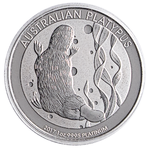 2017 1 oz Australian Platinum Platypus Bullion Coin