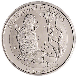 2015 1 oz Australian Platinum Platypus Bullion Coin