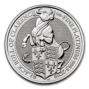 2019 1 oz United Kingdom Queen's Beast 