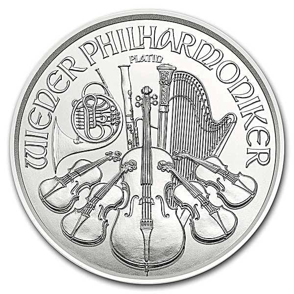 Austrian Platinum Philharmonic 2019 - 1 oz Austrian Platinum Philharmonic 2019 - 1 oz