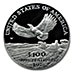 2000 1 oz American Platinum Eagle Proof Bullion Coin thumbnail