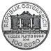 2016 1 oz Austrian Platinum Philharmonic Bullion Coin thumbnail