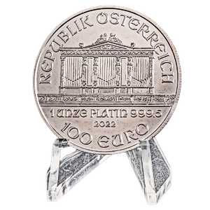 2022 1 oz Austrian Platinum Philharmonic Coin