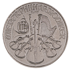 2020 1 oz Austrian Platinum Philharmonic Bullion Coin