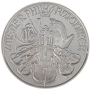 2026 1 oz Austrian Platinum Philharmonic Bullion Coin