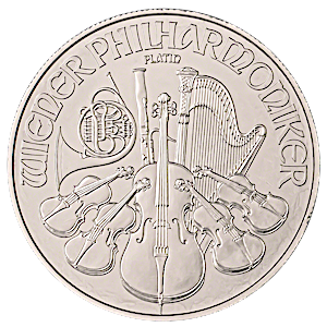 2024 1 oz Austrian Platinum Philharmonic Bullion Coin