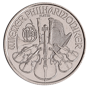 2024 1/25 oz Austrian Platinum Philharmonic Bullion Coin