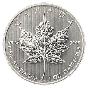 Canadian Platinum Maple Leaf 2013 - 1 oz 