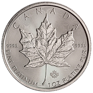 2023 1 oz Canadian Platinum Maple Leaf Bullion Coin