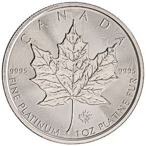 2024 1 oz Canadian Platinum Maple Leaf Bullion Coin