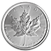Canadian Platinum Maple Leaf 2019 - 1 oz  thumbnail
