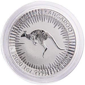 2020 1 oz Australian Platinum Kangaroo Bullion Coin