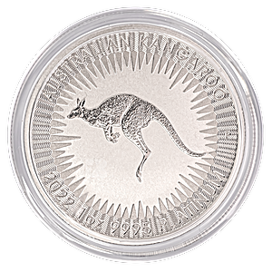 2022 1 oz Australian Platinum Kangaroo Bullion Coin