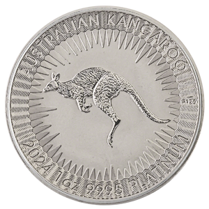 2024 1 oz Australian Platinum Kangaroo Bullion Coin