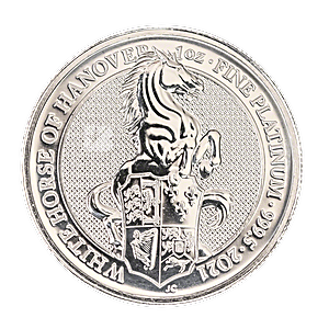 2021 1 oz United Kingdom Queen's Beast 