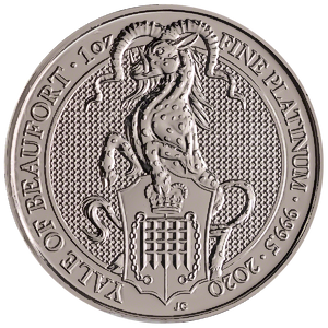 2020 1 oz United Kingdom Queen's Beast 