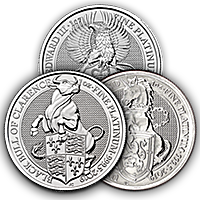 United Kingdom Platinum Queen's Beast Series United Kingdom Platinum Queen's Beast Series