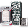Nadir Refinery Silver Bullion Bars