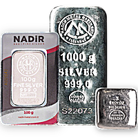 Nadir Refinery Silver Bars Nadir Refinery Silver Bars