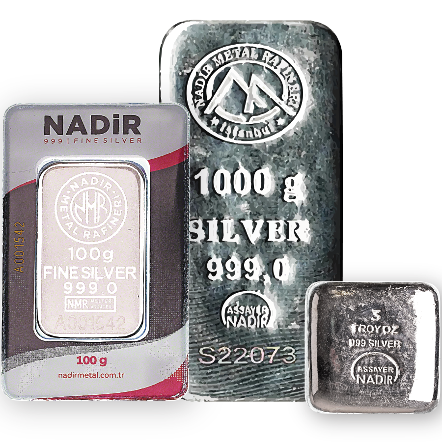 Silver Bar 1 Kilo .9999 Fine
