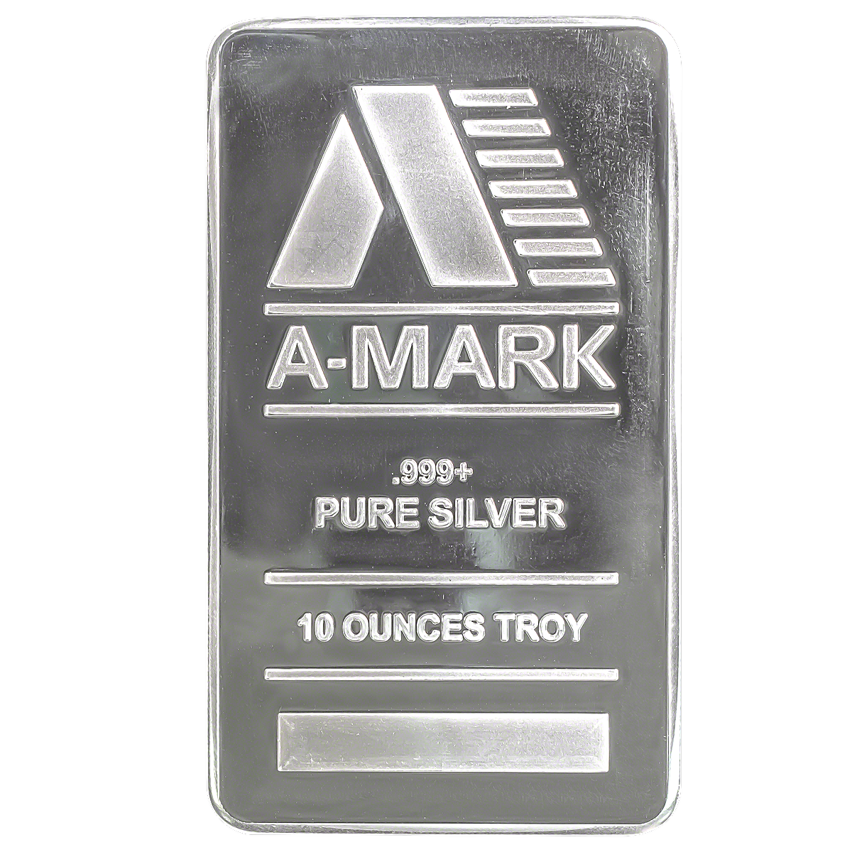 A-Mark Silver Bar - 10 oz | Minted for A-Mark of California