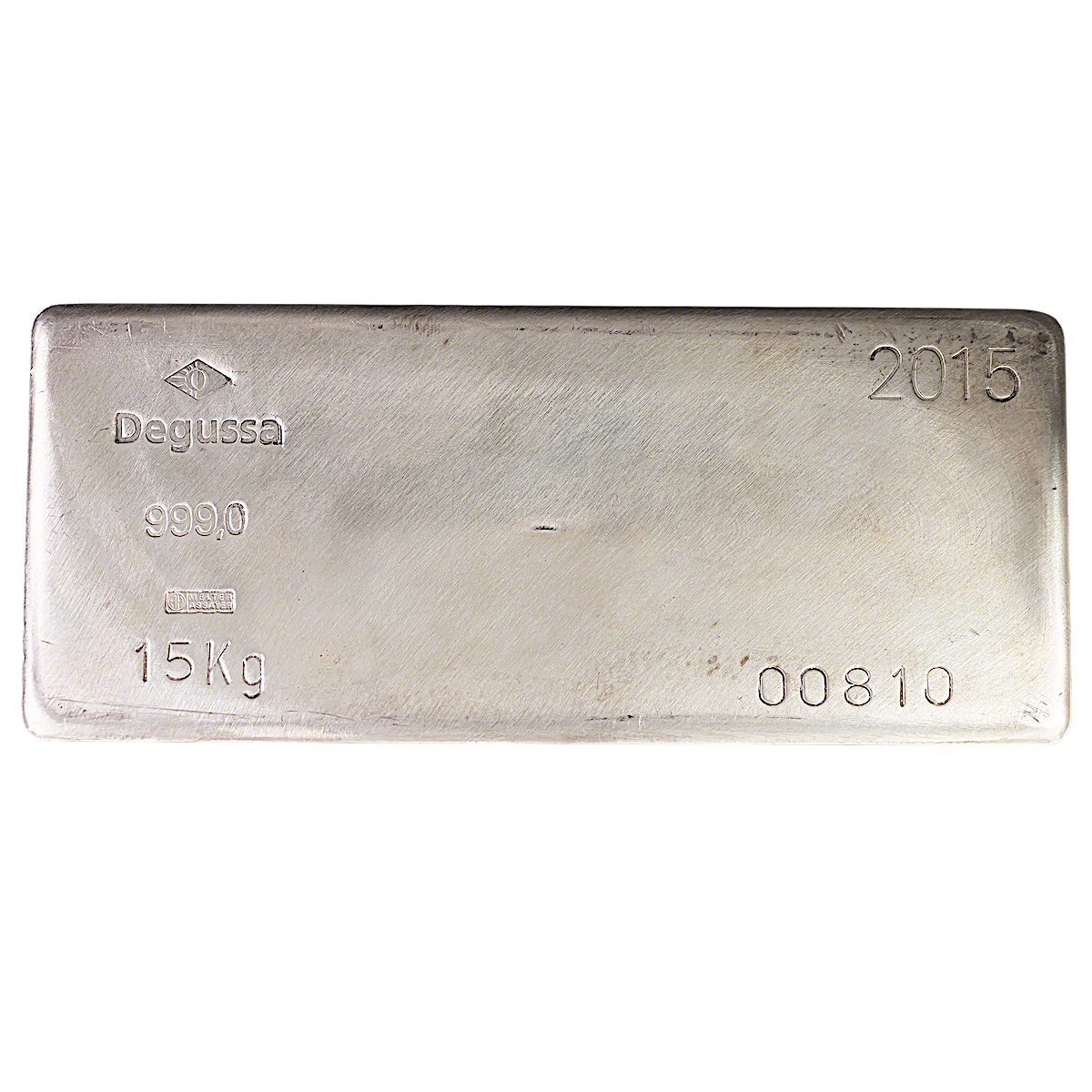 Buy 15 Kilogram Degussa Silver Bullion Bar