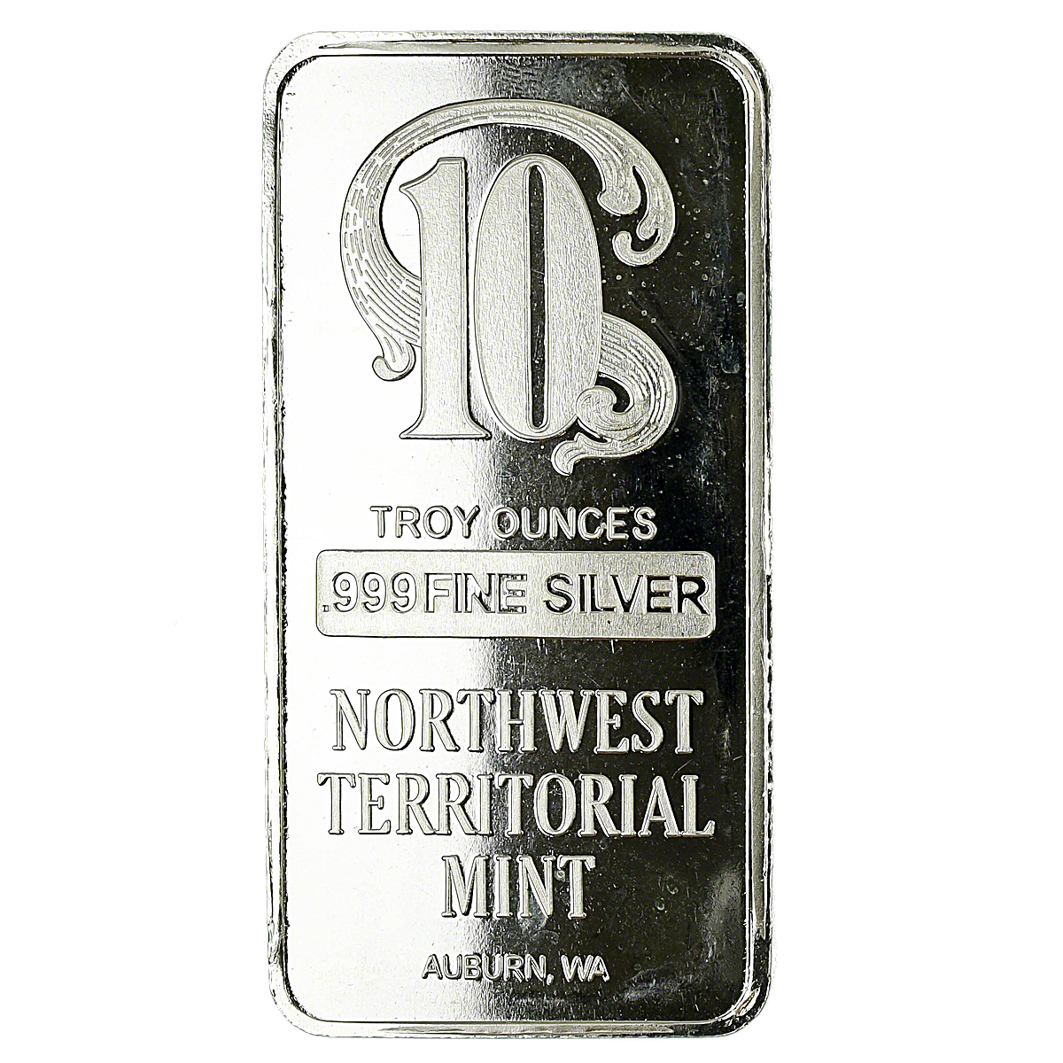 Silver Bullion Bar - NWT Mint - 10 oz - BullionStar