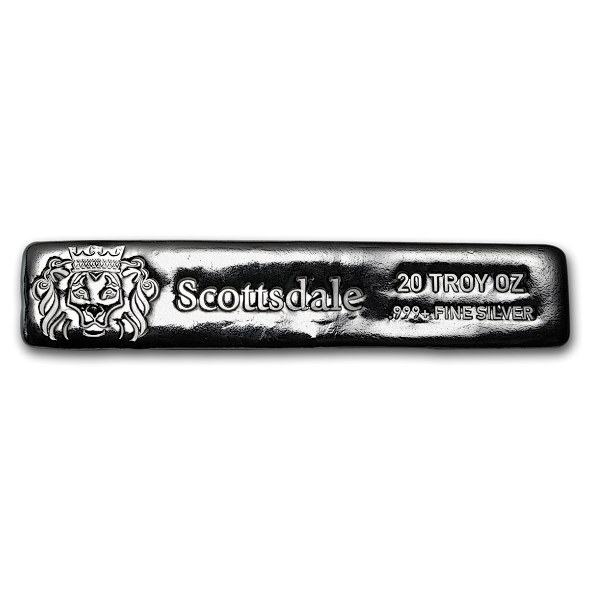 Buy 20 oz Scottsdale Mint Cast Silver Bullion Bar