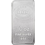 Buy 10 oz JBR Recovery Silver Bullion Bar