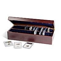 Coin Case for 50 Certified Coin Slabs Coin Case for 50 Certified Coin Slabs