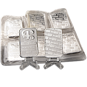 20 pcs of 1 oz NWT Mint Silver Bar - Total 20 oz 20 pcs of 1 oz NWT Mint Silver Bar - Total 20 oz