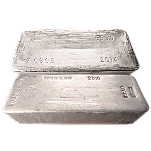 970.758 oz LBMA Good Delivery Silver Bullion Bar