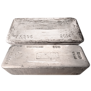 999.533 oz LBMA Good Delivery Silver Bullion Bar