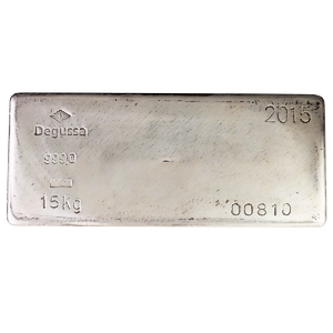 15 Kilogram Degussa Silver Bullion Bar
