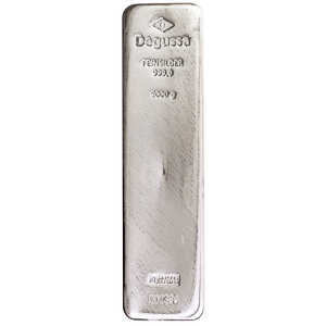 5 Kilogram Degussa Silver Bullion Bar