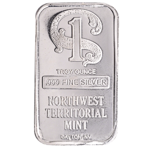 1 oz NWT Mint Silver Bullion Bar (Pre-Owned in Good Condition)