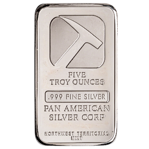 5 oz Pan American Silver Bullion Bar
