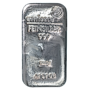 1 Kilogram Umicore Silver Bullion Bar