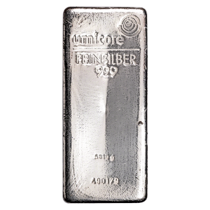 5 Kilogram Umicore Silver Bullion Bar