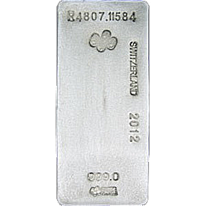 946.30 oz PAMP Swiss Silver Bullion Bar