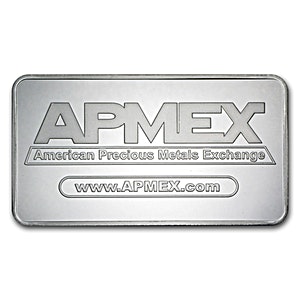 1 oz APMEX Silver Bullion Bar