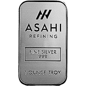 1 oz Asahi Silver Bullion Bar