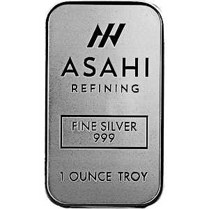 1 oz Asahi Silver Bullion Bar