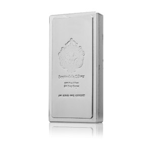 100 oz Scottsdale Stacker Silver Bullion Bar