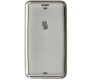 5 Kilogram Morris and Watson Silver Bullion Bar