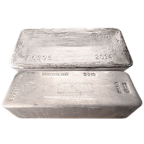 Silver Bar - LBMA Good Delivery - 980.950 oz - BullionStar