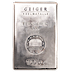 100 oz Geiger Edelmetalle Silver Bullion Bar thumbnail