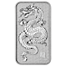 2025 1 oz Perth Mint Silver Dragon Bullion Bar thumbnail